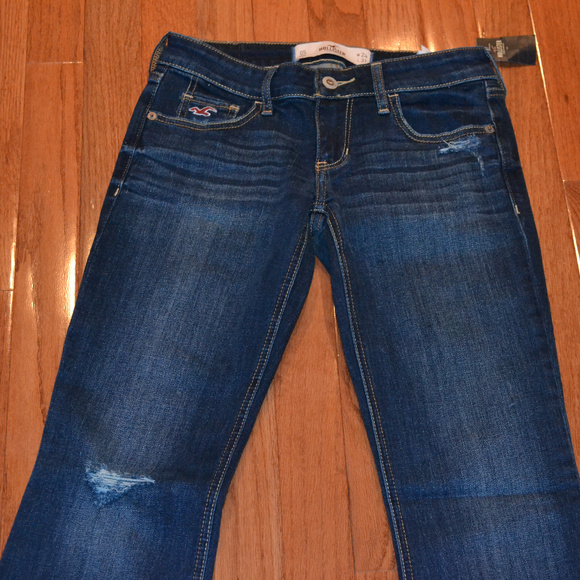 Hollister Boot Cut Jeans, Size 0 Short, NWT - Picture 2 of 4